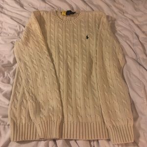 Ralph Lauren Sport Sweater. Cream color.